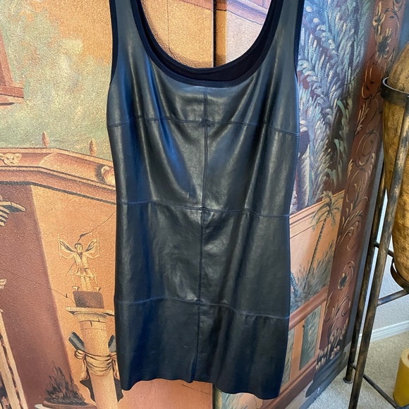 Bailey 44 Dresses & Skirts - Bailey 44 Dress Black Faux Leather look